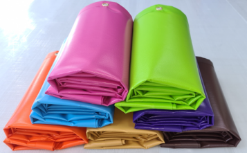 colorful tarpaulin